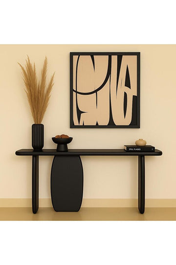 Trihome Doğal Gürgen Ağacı Dresuar – 130x35x85 cm Minimal Tasarım Luxury Antre Konsol