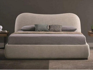 Royal Off White Boucle MajesticMist Bed