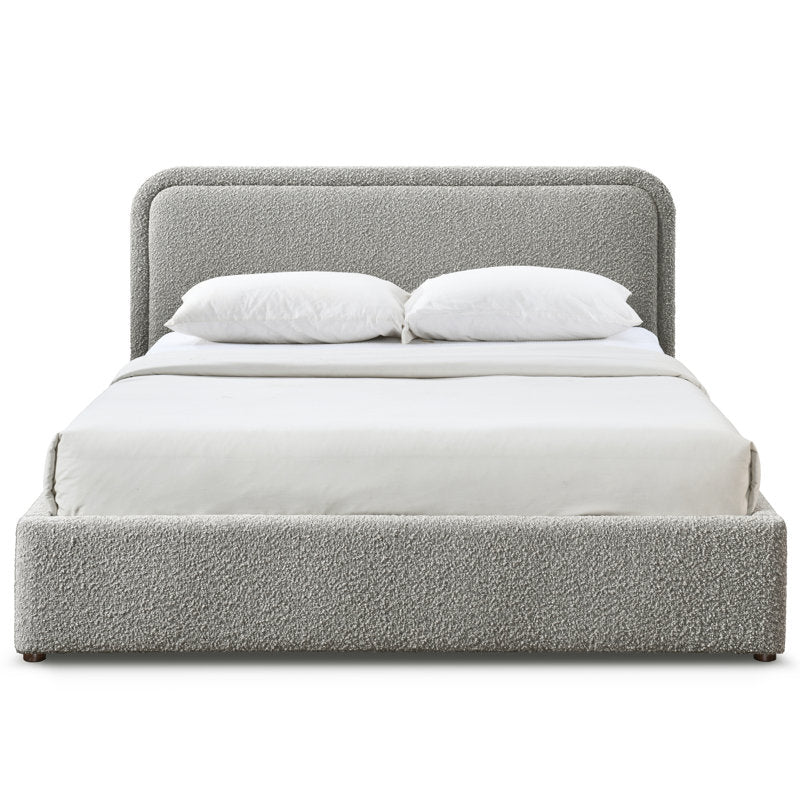 Royal Grey Boucle MajesticMist Bed
