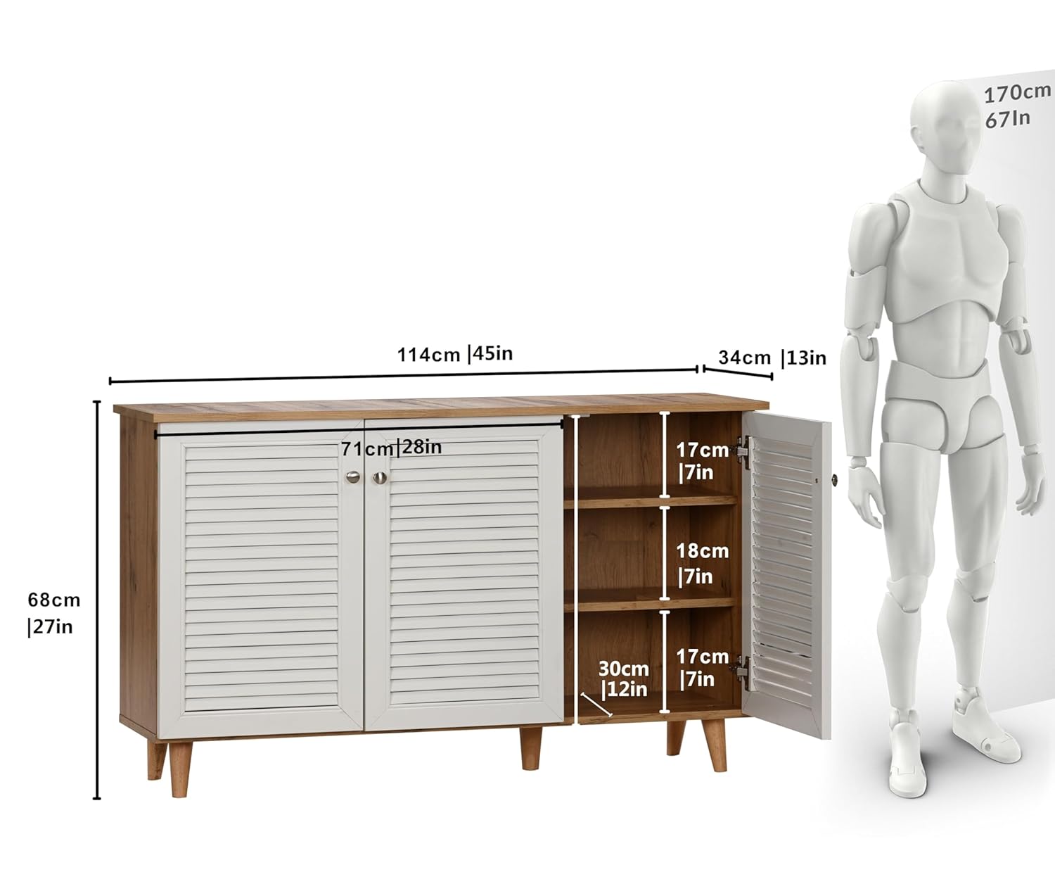 Aristone Luxury Shoe Rack