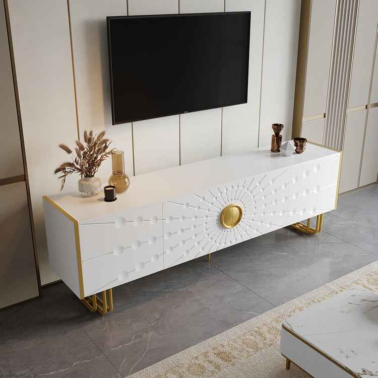 VelvetGlow TV Console