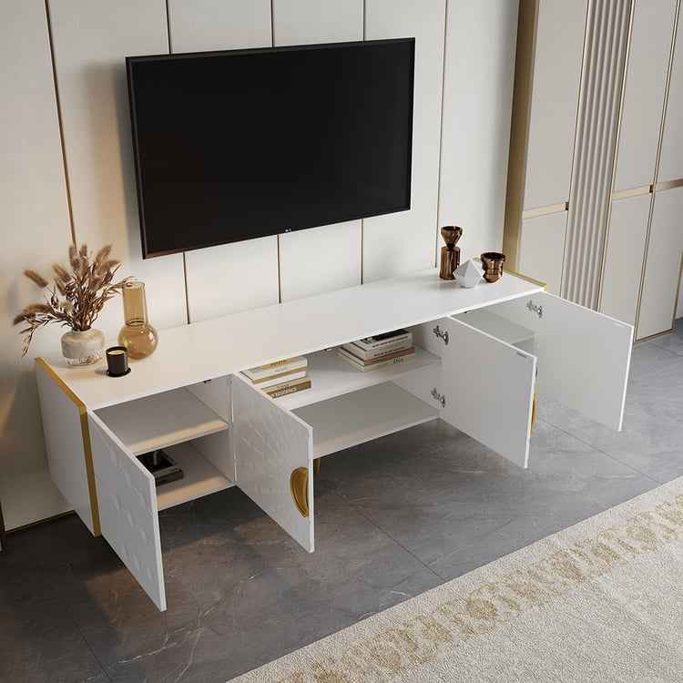VelvetGlow TV Console