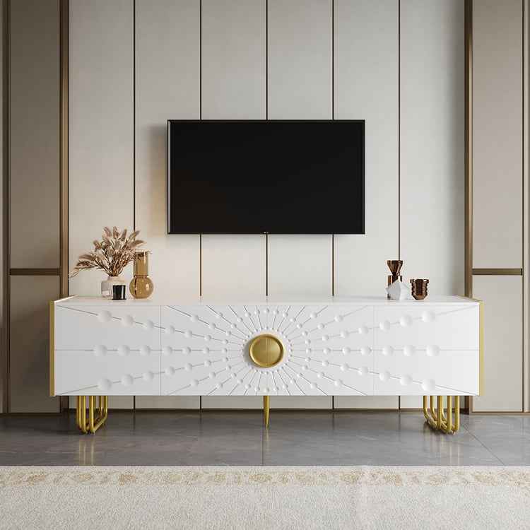 VelvetGlow TV Console