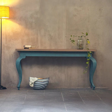 Azure Curved Console Table