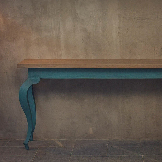 Azure Curved Console Table