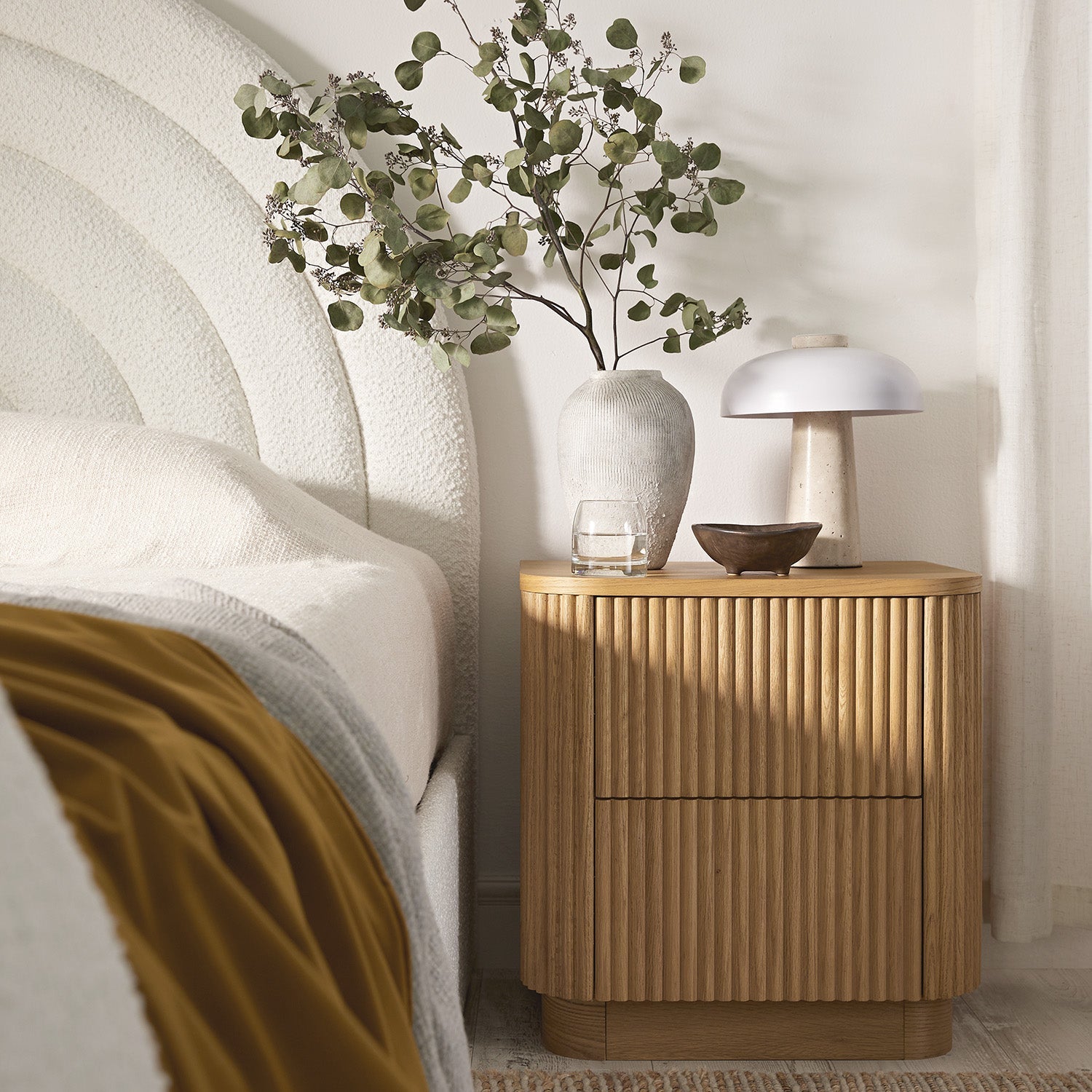 Lucca Bedside Table