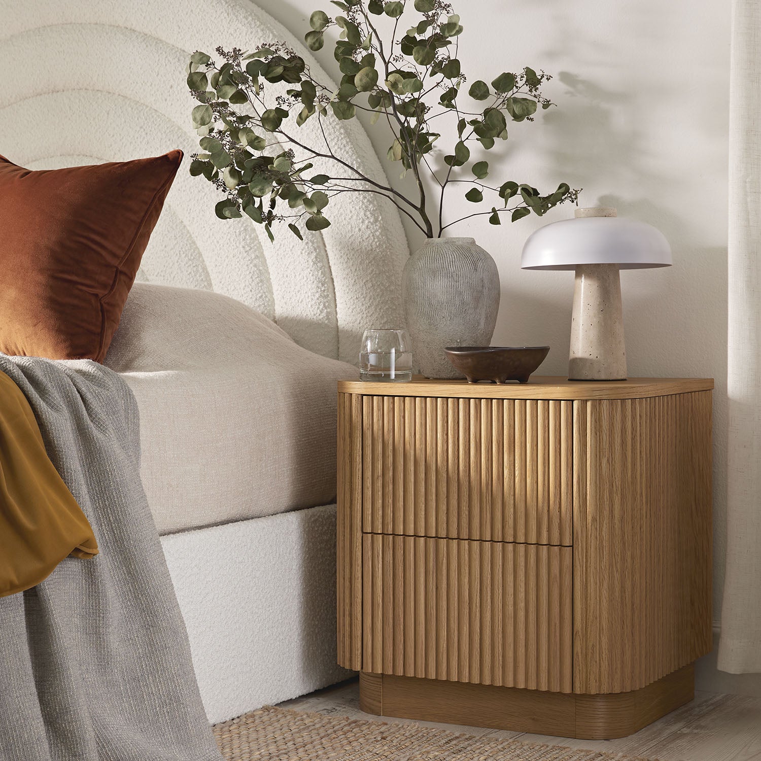 Lucca Bedside Table