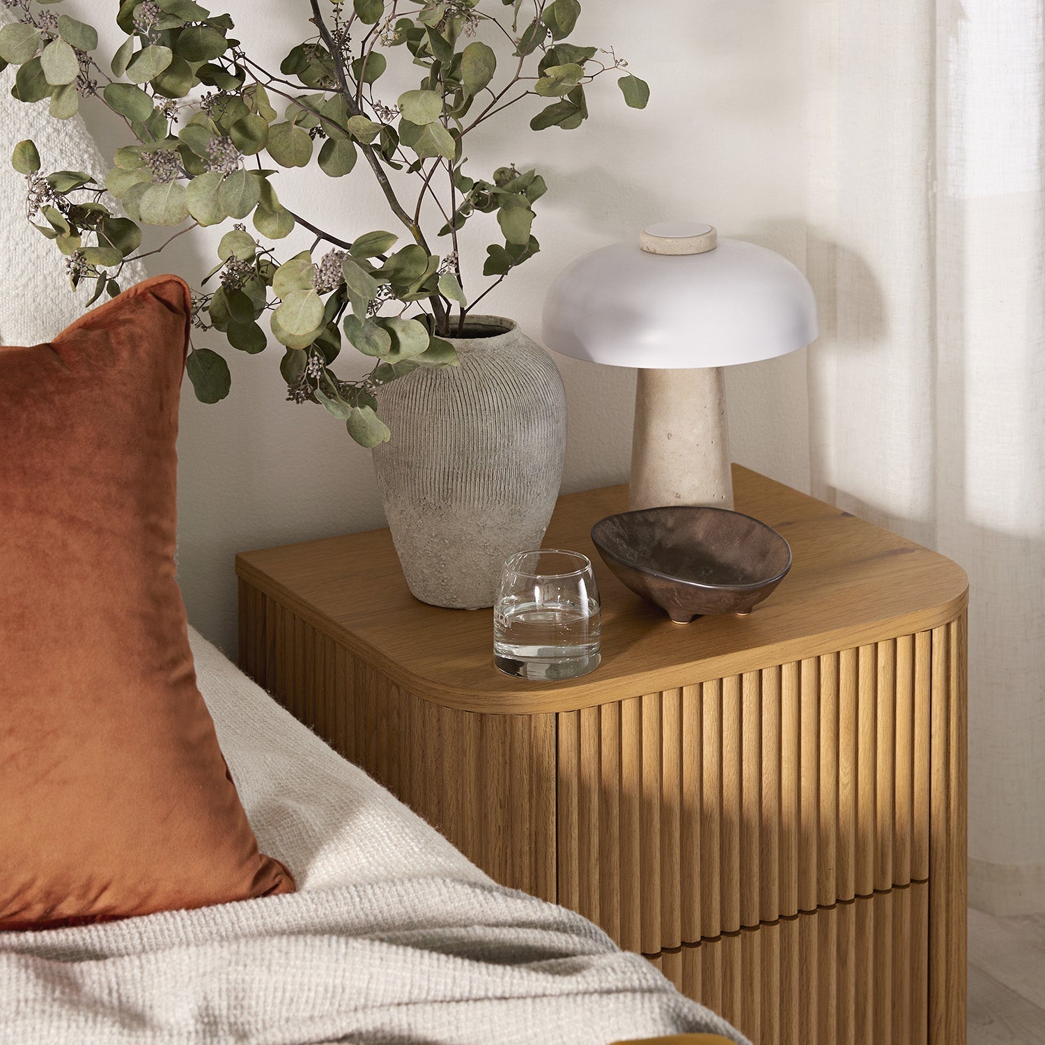 Lucca Bedside Table