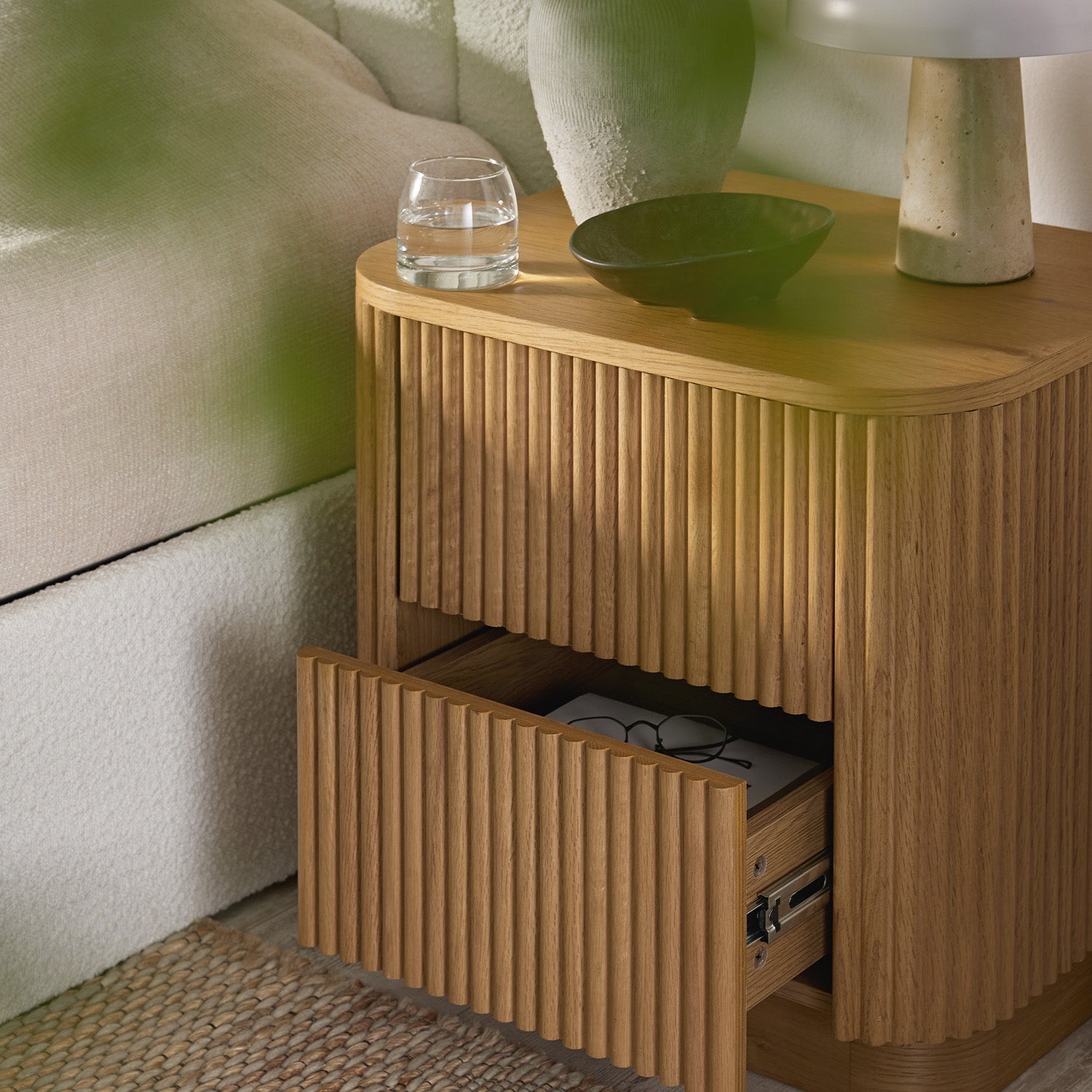 Lucca Bedside Table