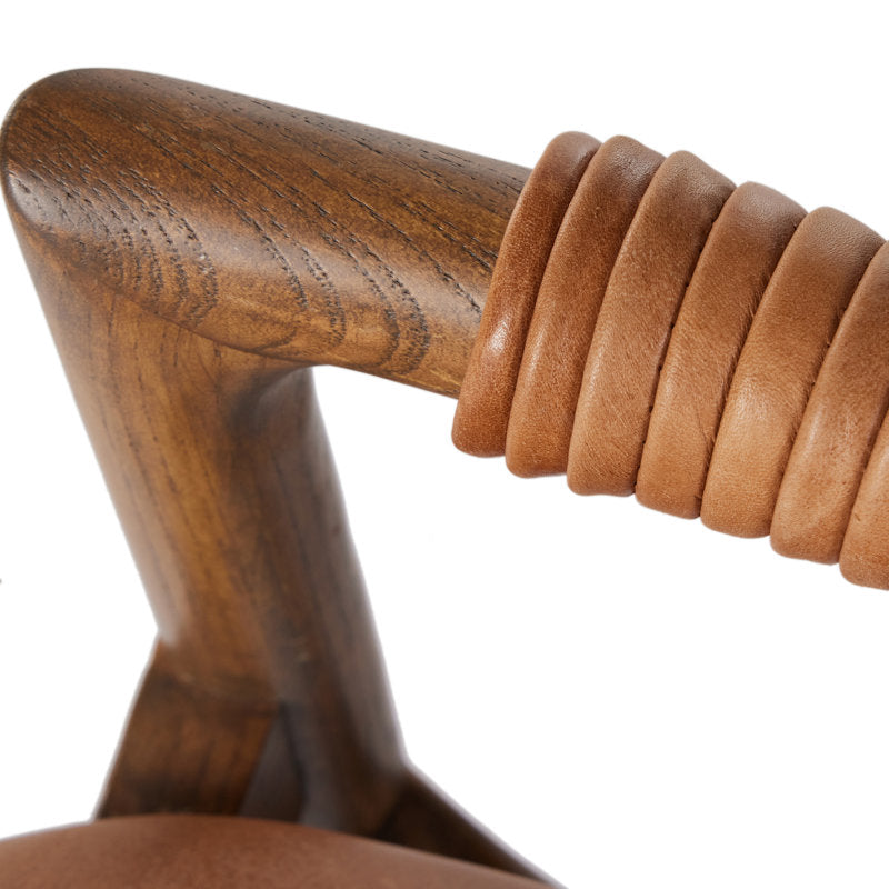 Oslo Solid Wood Bar Stool