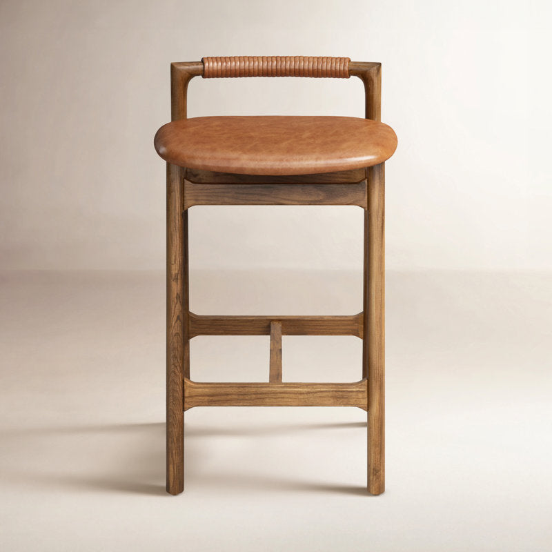 Oslo Solid Wood Bar Stool