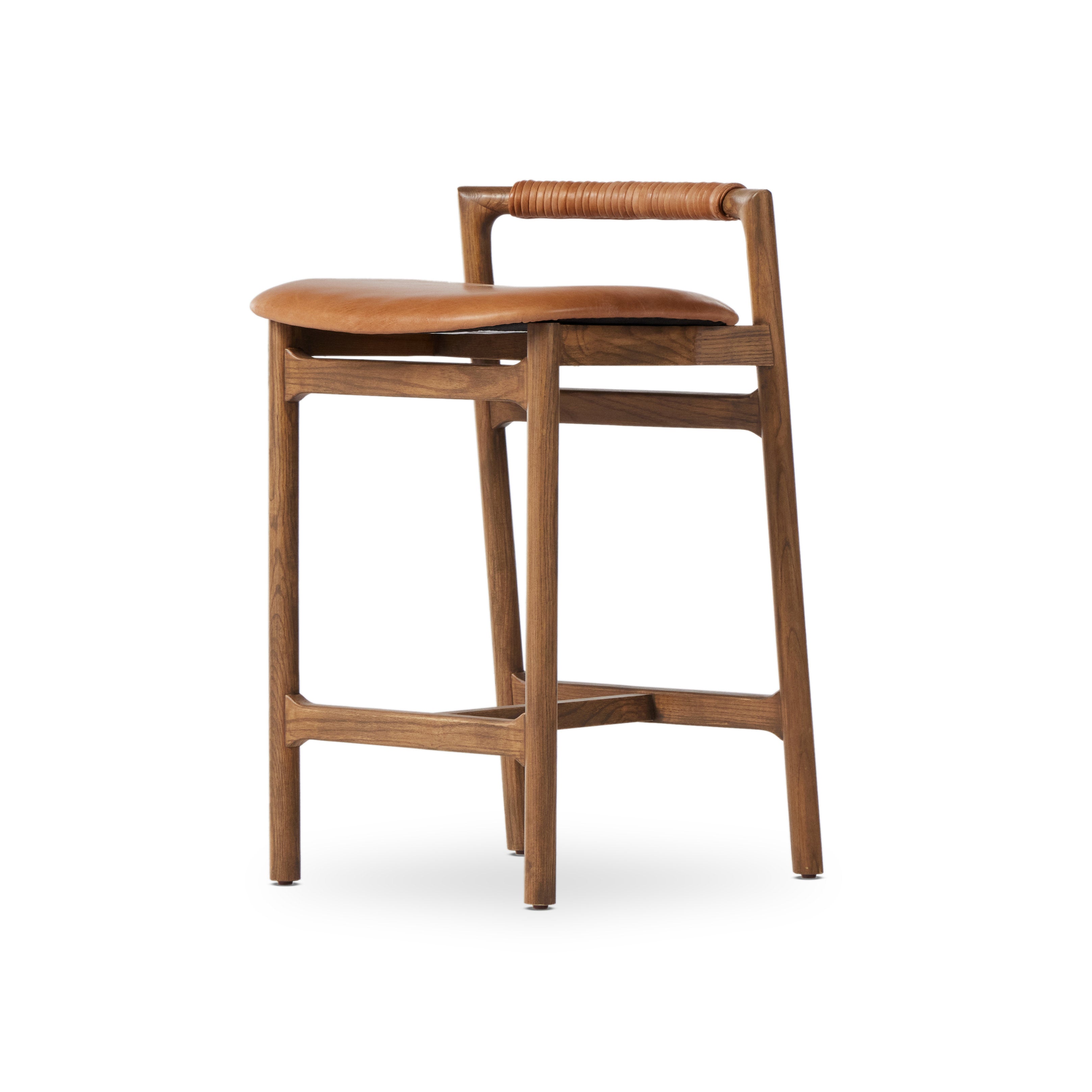 Oslo Solid Wood Bar Stool