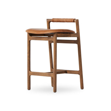 Oslo Solid Wood Bar Stool