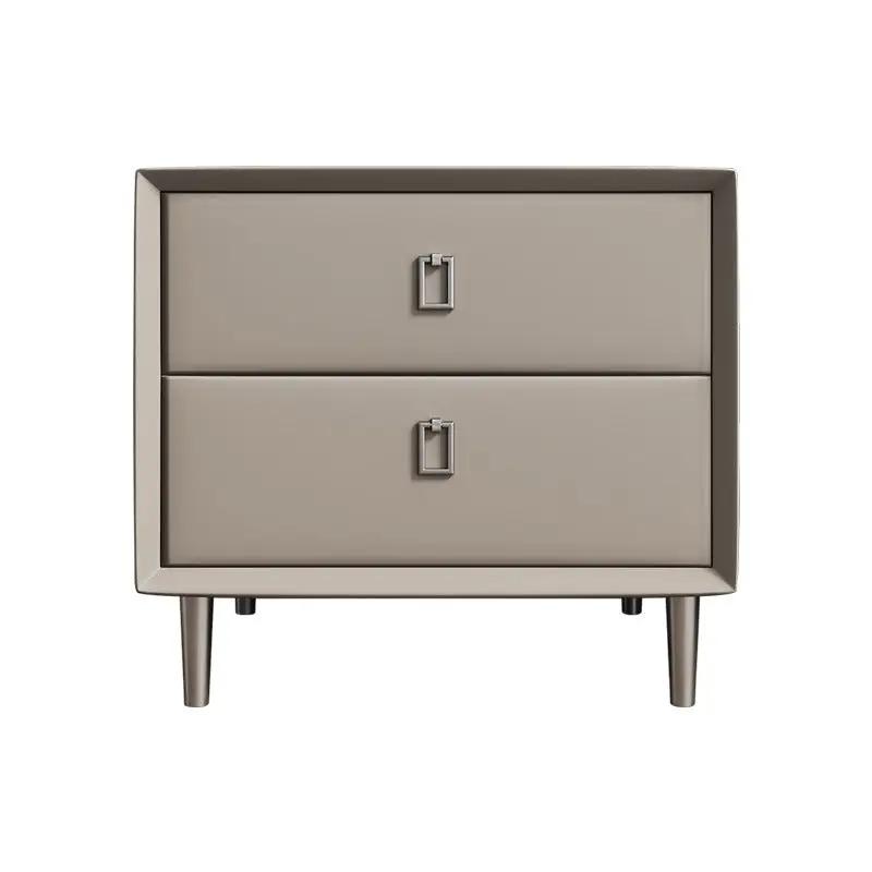 Luxury Style Nightstand Modern Bedroom Storage Bedside Cabinet
