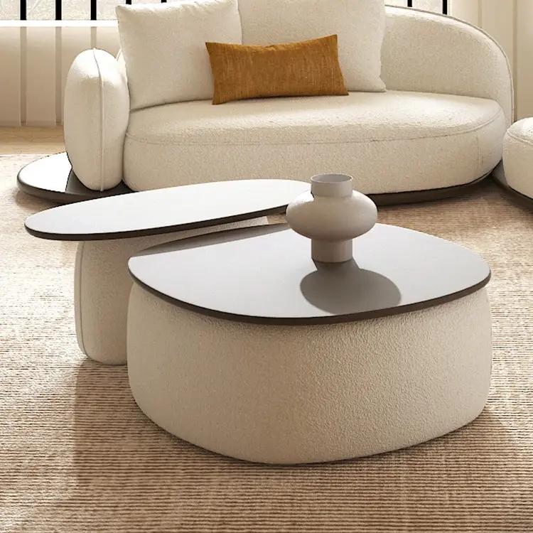 Bouclé Nest Tables