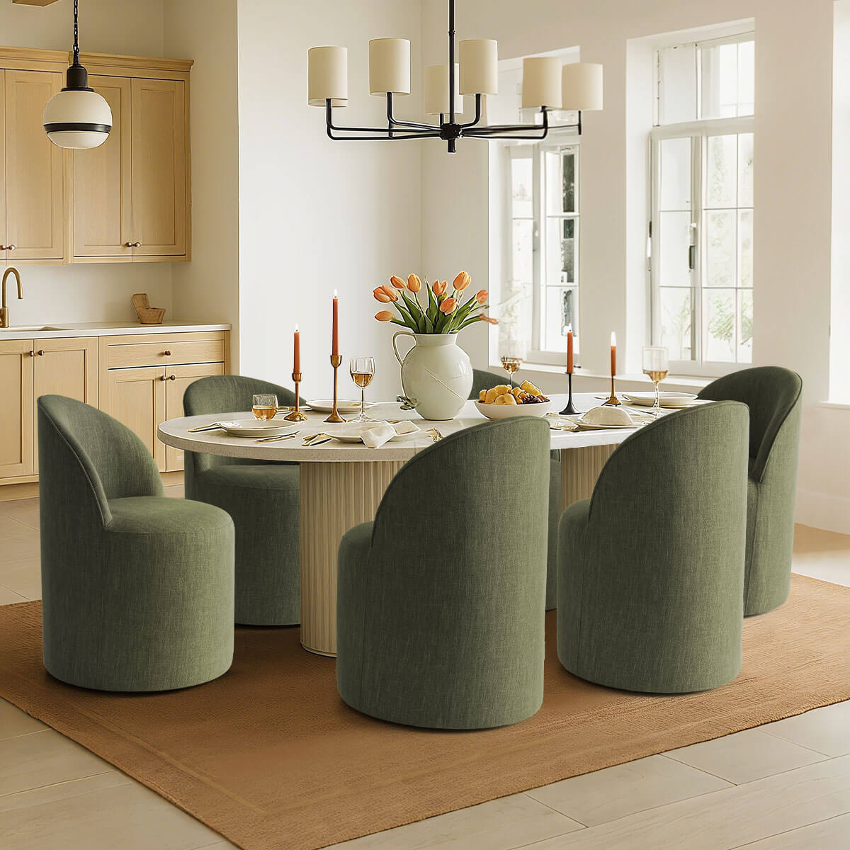 Oakline Grande Dining Set