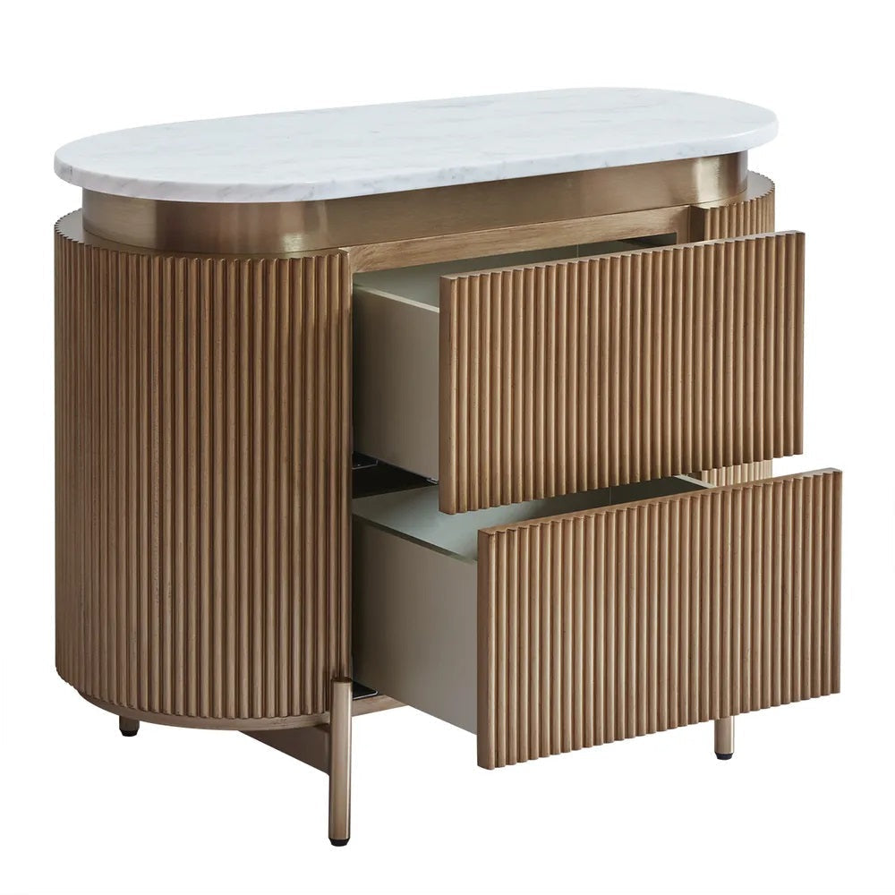 Aurea Marble Side Table