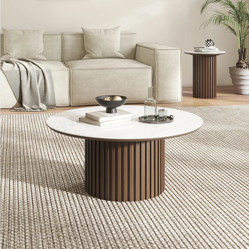 Contemporary Round Coffee Table