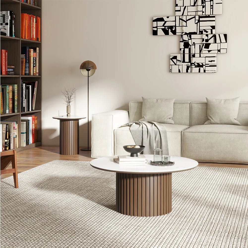 Contemporary Round Coffee Table