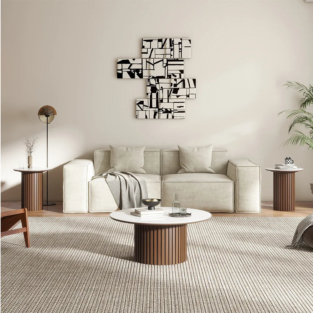 Contemporary Round Coffee Table