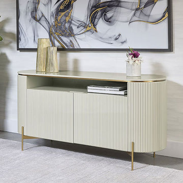 Vienna Arc Console – Cream Gold Edition