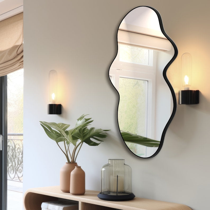 Waveform Wall Mirror