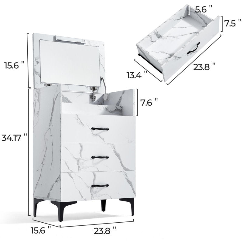 Vesta Luxe Vanity Tower