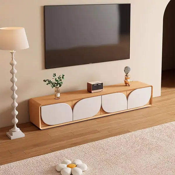 Scandinavian Curve TV Console