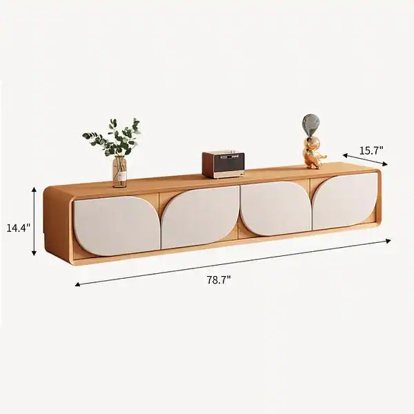 Scandinavian Curve TV Console