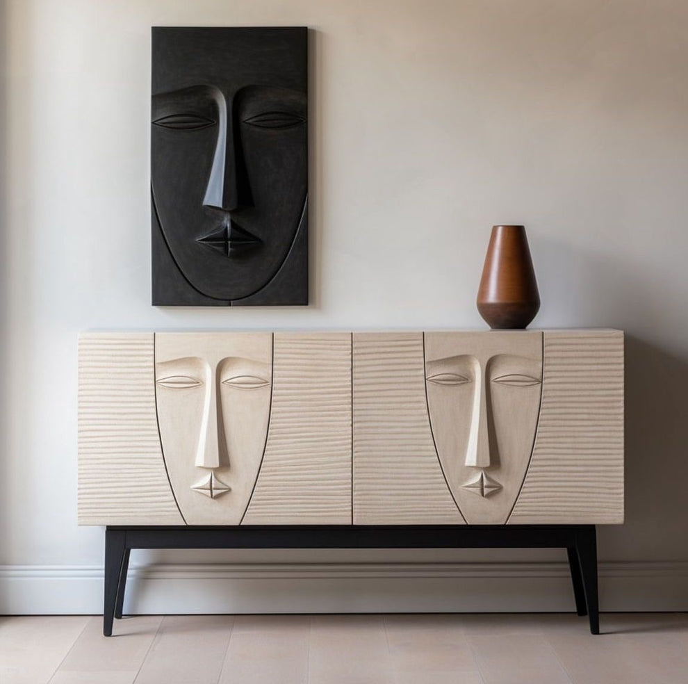 Sculpted Face Chester – Tribal Art Edition
