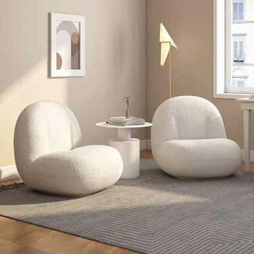 CloudNest Bouclé Lounge Chair