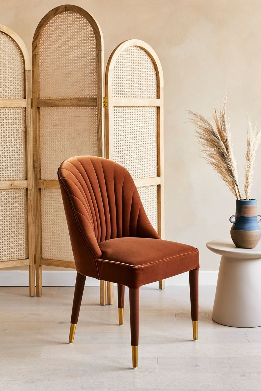 Terracotta Shellback Chair