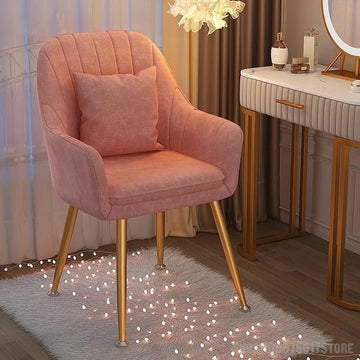 Blush Luxe Vanity Chair