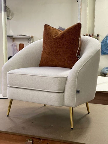 Modern Curve Accent Chair