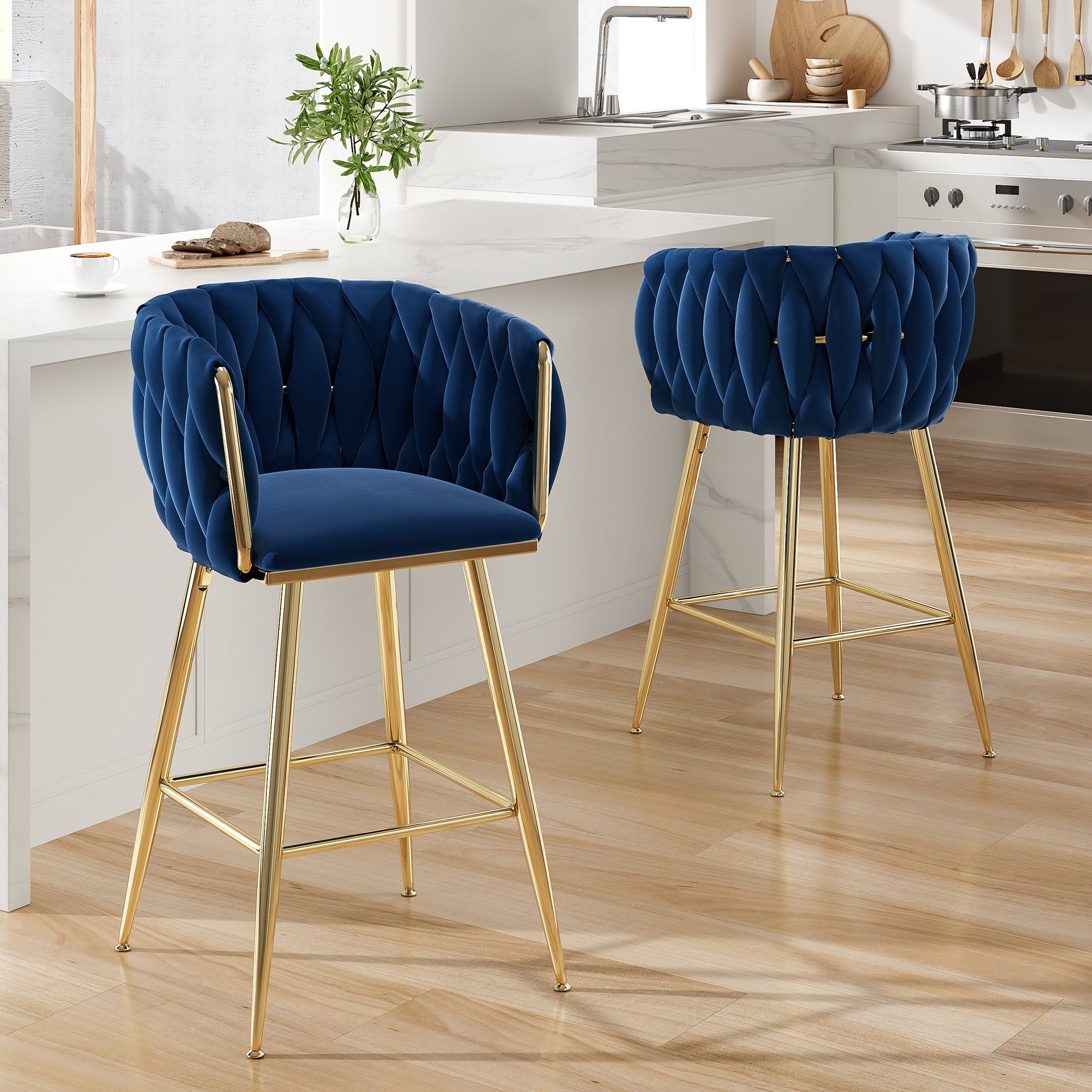 Como Bar Stool Set of Two