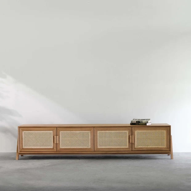 Linea Cane TV Console