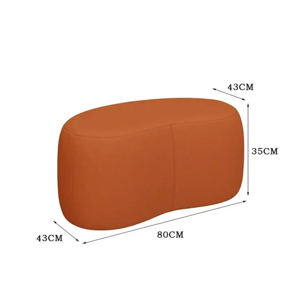 Nordique Luxe Pouf Stool