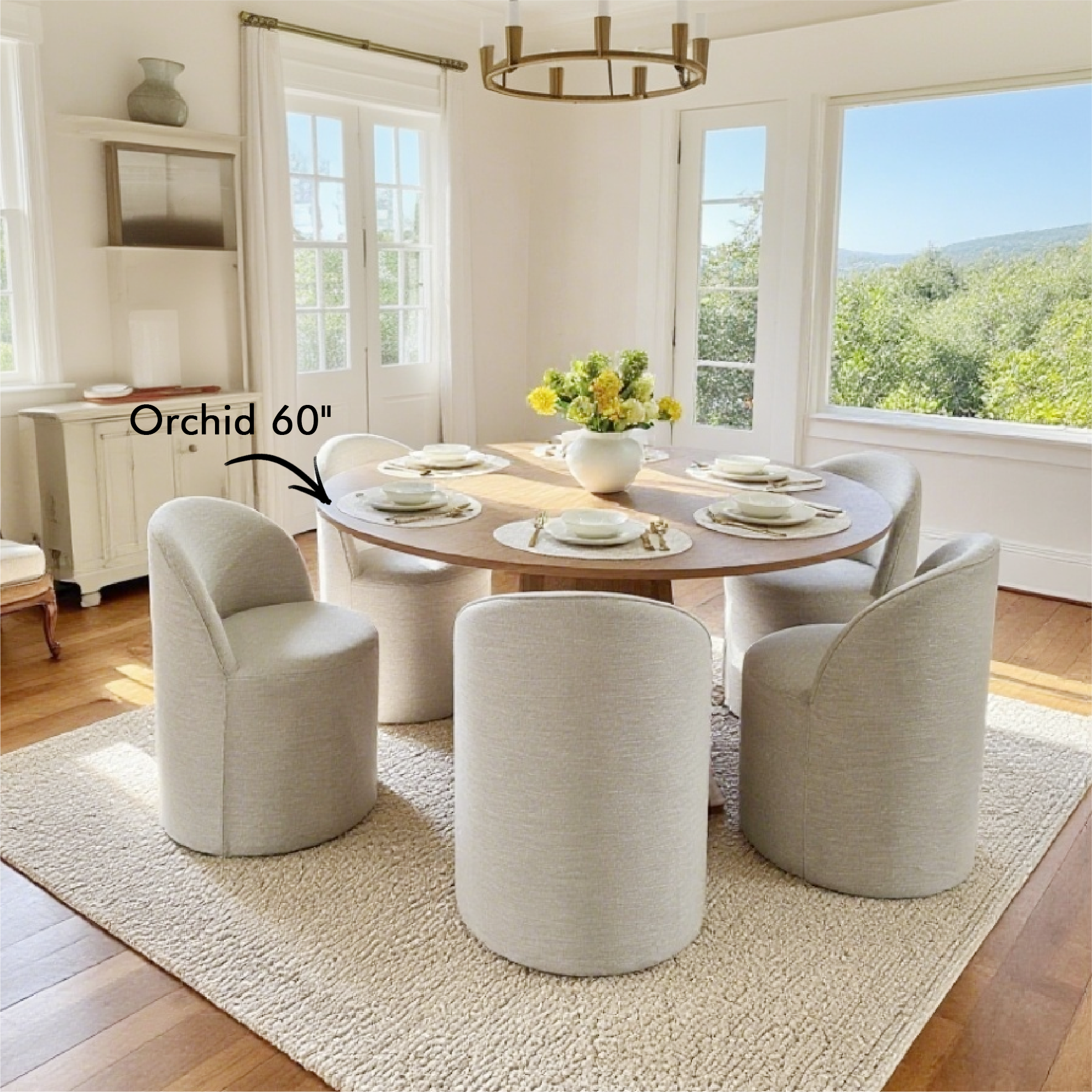 Oakline Grande Dining Set