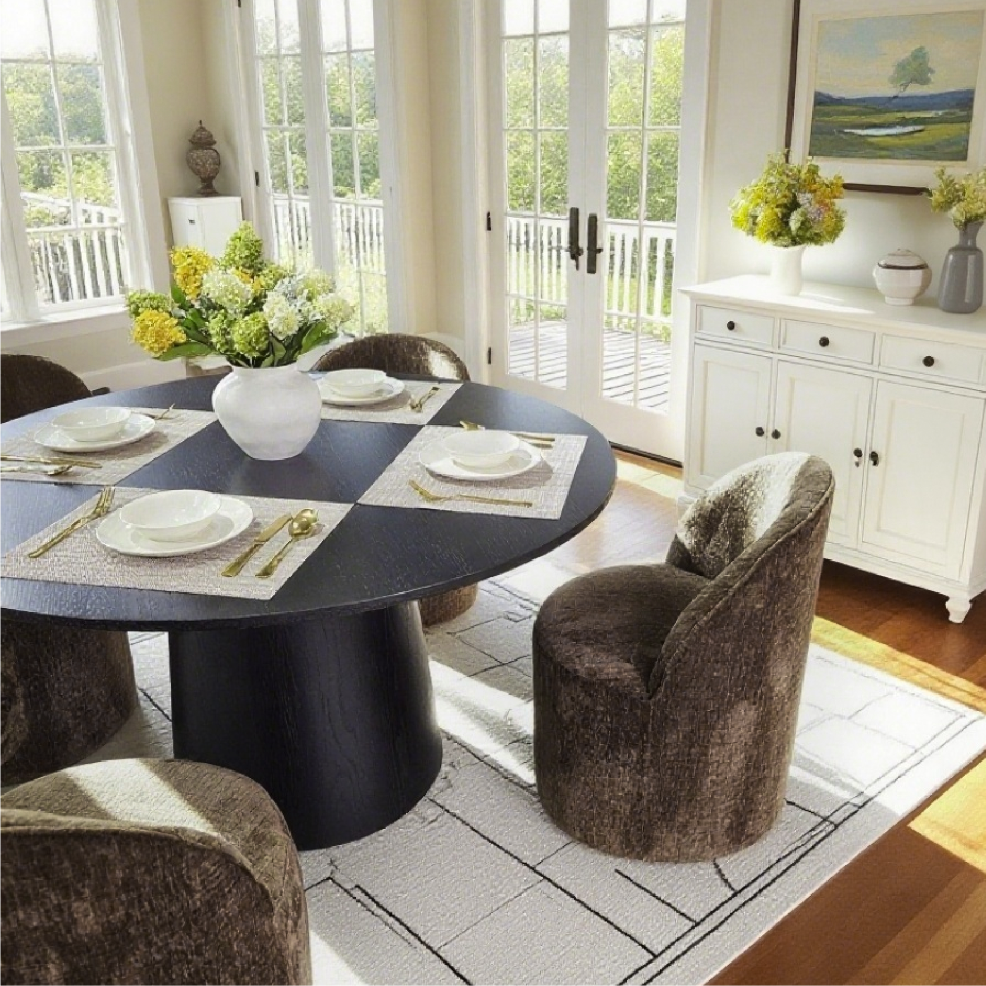 Oakline Grande Dining Set