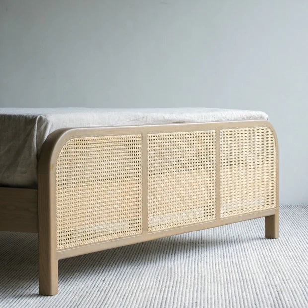 Oslo Cane Platform Bed