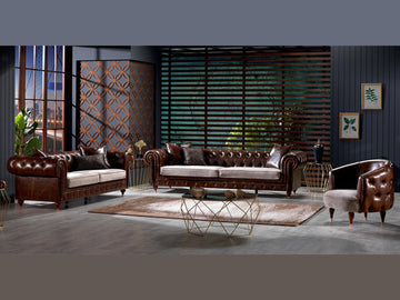 Rixos Leather Living Room Sofa