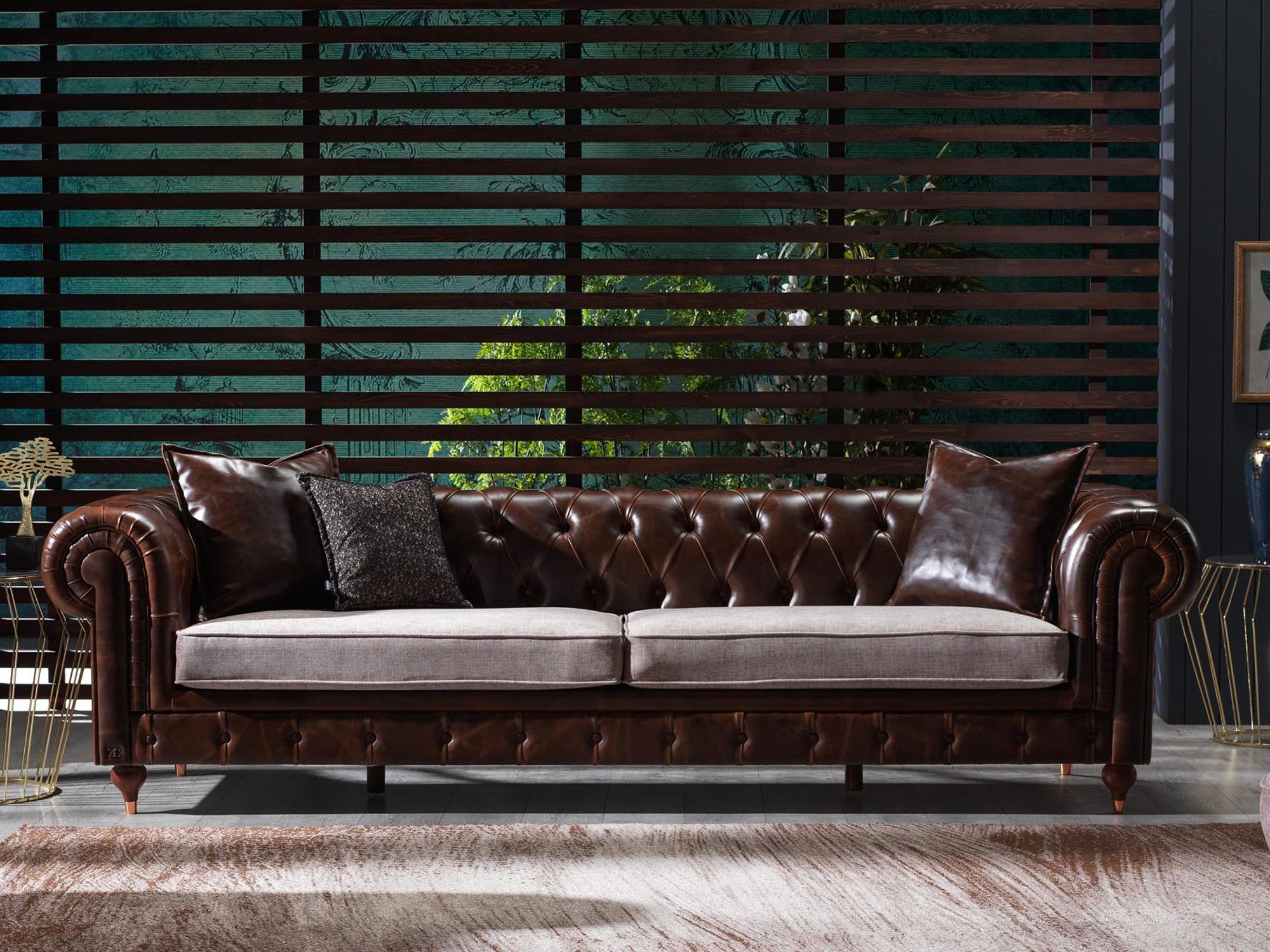 Rixos Leather Living Room Sofa