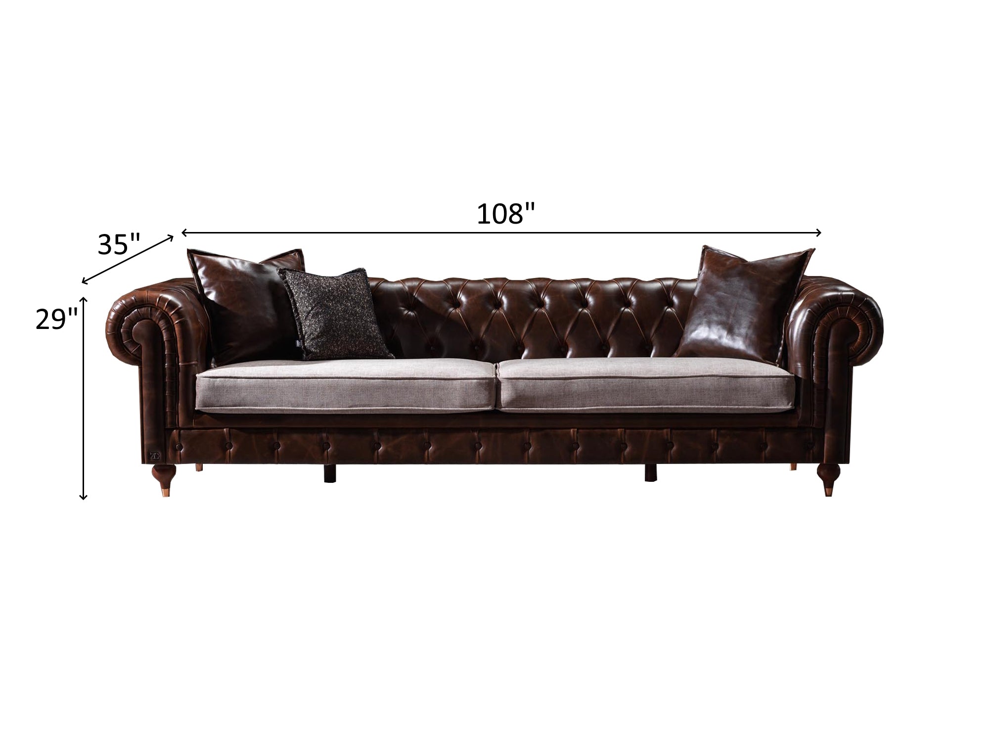 Rixos Leather Living Room Sofa