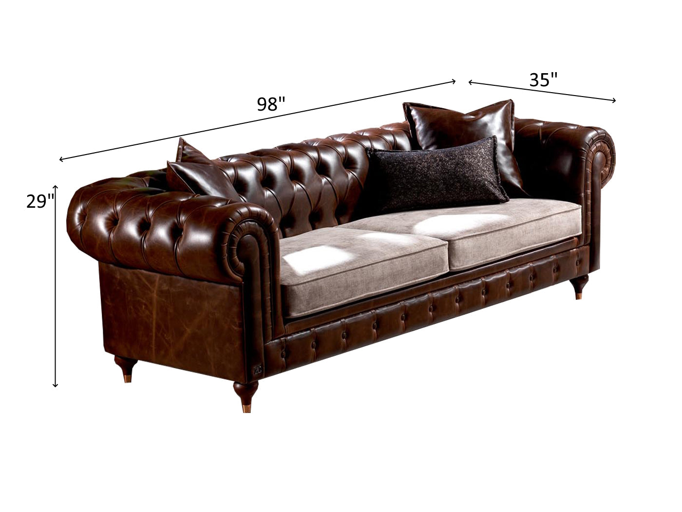 Rixos Leather Living Room Sofa