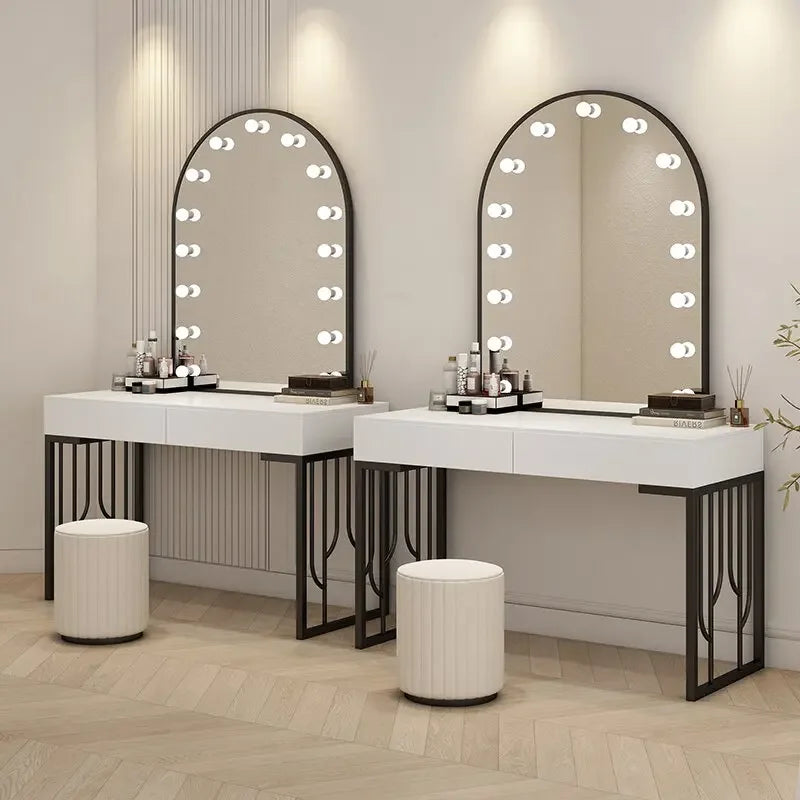 WhiteLuxe Studio Vanity