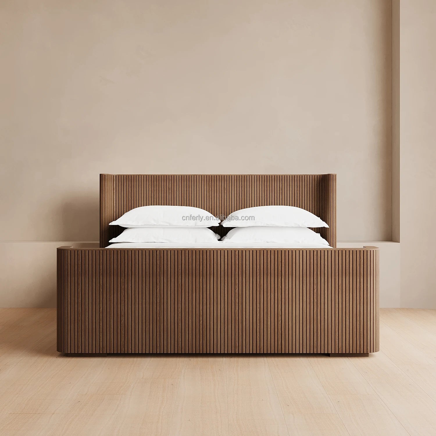 American Classic Oak Bed with Footboard