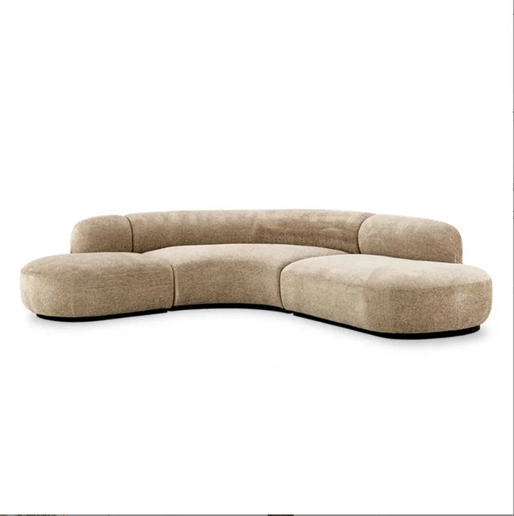 Velora S-Shape Curved Sofa Set
