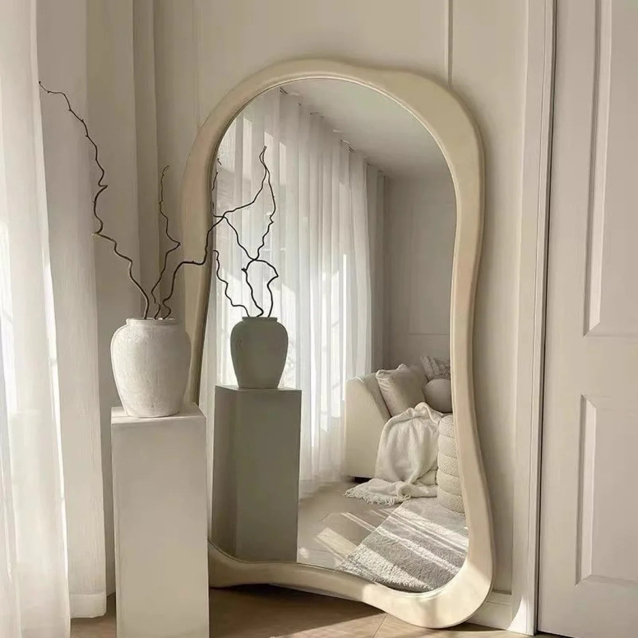 Sereno Upholstered Mirror