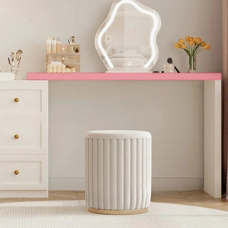 Luxury Mirrored Makeup Vanity with Drawers & Jewelry Box