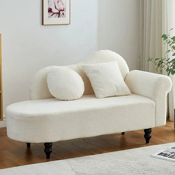 Bouclé Bliss Chaise Lounge Chair
